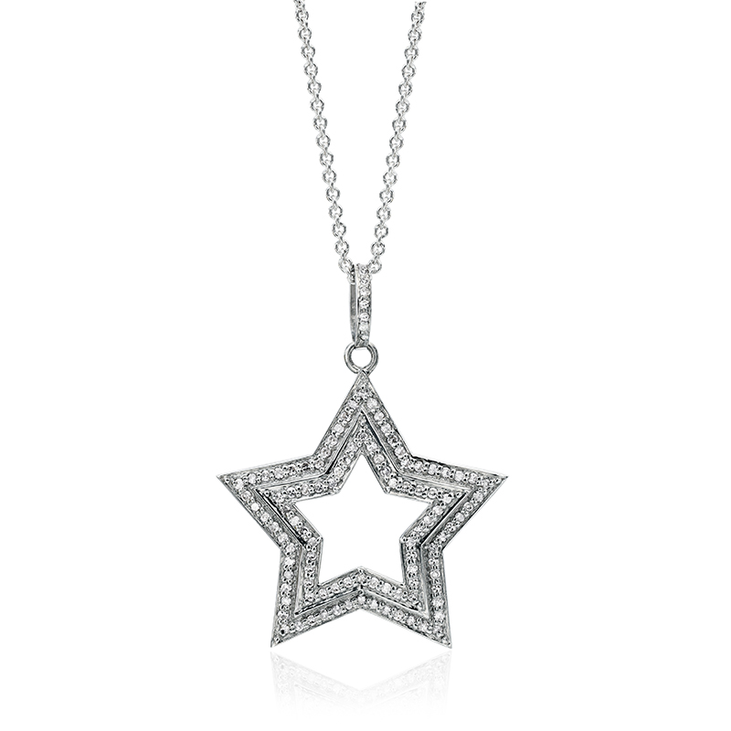 Diamond Star Pendant - Tandem Jewelry